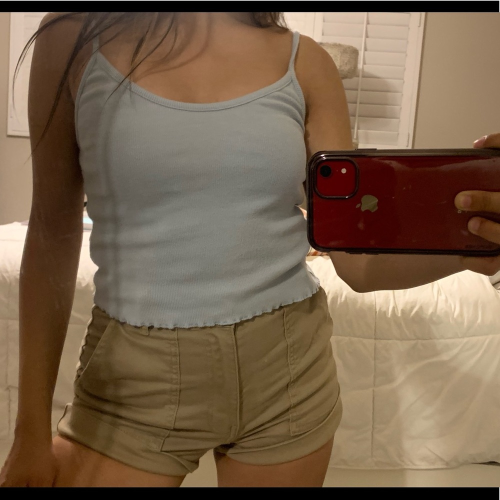 Tank top light blue shirt from Pacsun!